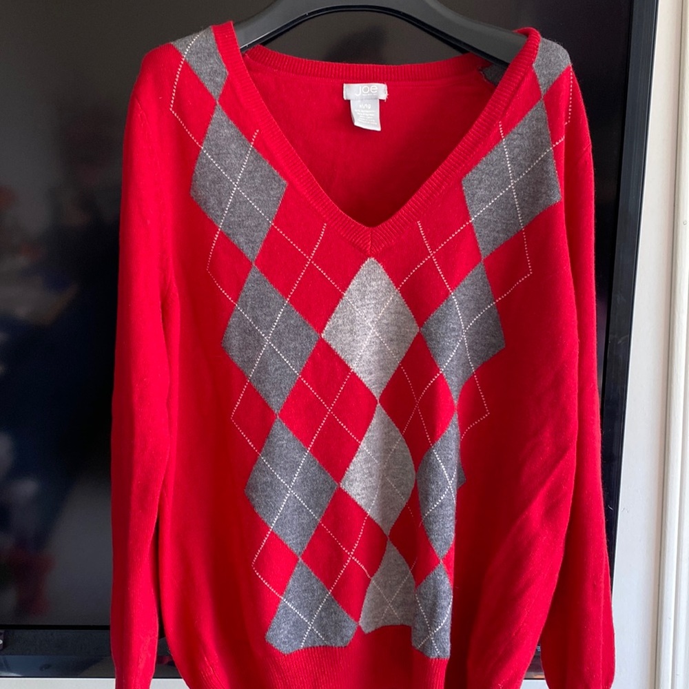 Joe Fresh Argyle Sweater
